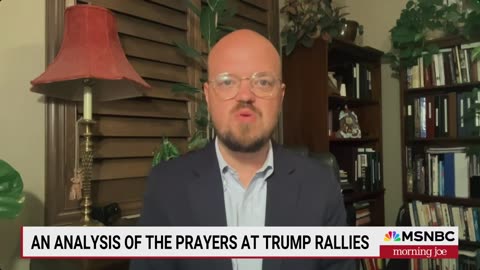 Trump compared to 'righteous prophetic heroes' in prayer at rallies, says reporter