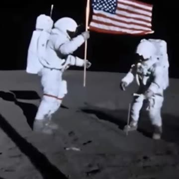 Neil Armstrong landing on moon🌒