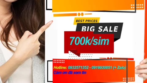 Sim 4G giảm giá Sốc Tới 50%. 500GB/1Tháng Hotline: 0932571352 - 091993005