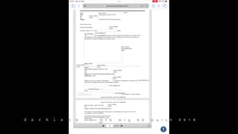 OSI: CIA Director’s ‘urgent opportunity’ emails, 1st / 2nd March 2018
