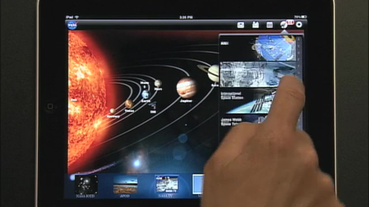 NASA Releases 'NASA App HD' for iPad