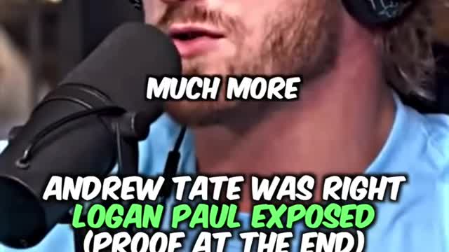 Andrew Tate exposes Logan Paul with proof