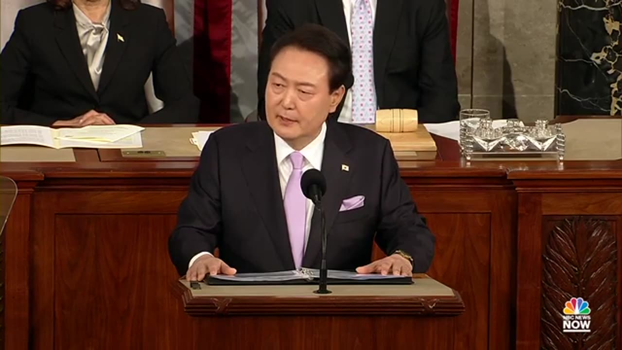 South Korean President address to a Joint Session of Congress