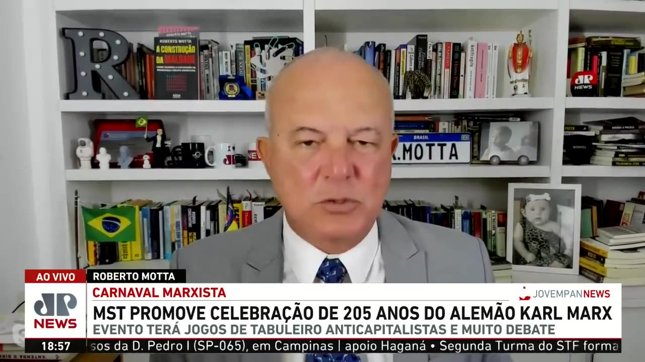 MST promove celebração de 205 anos do alemão Karl Marx