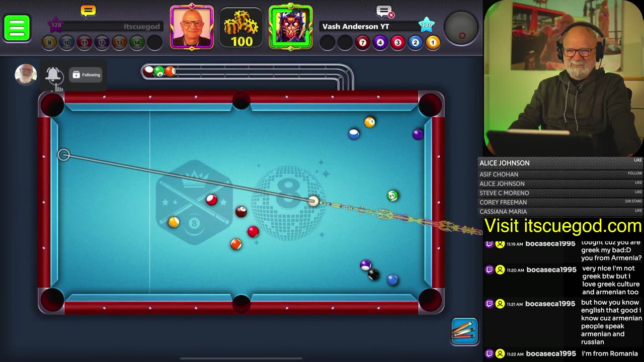 The 8 Ball & 9 Ball Pool LIVE Show with ITSCUEGOD