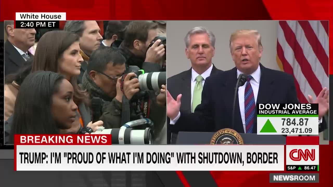 CNN reporter presses Trump: You promised Mexico would pay for wall