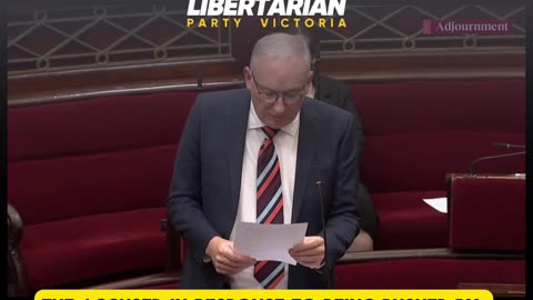 Unjustified Police Violence - Libertarian MP calls for Victoria Police to be held accountable!