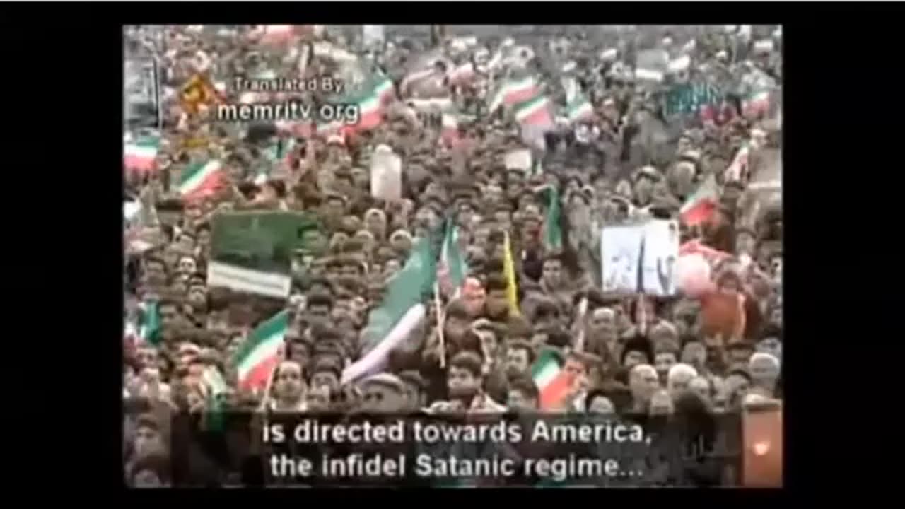 Iranian Rally Against the USA