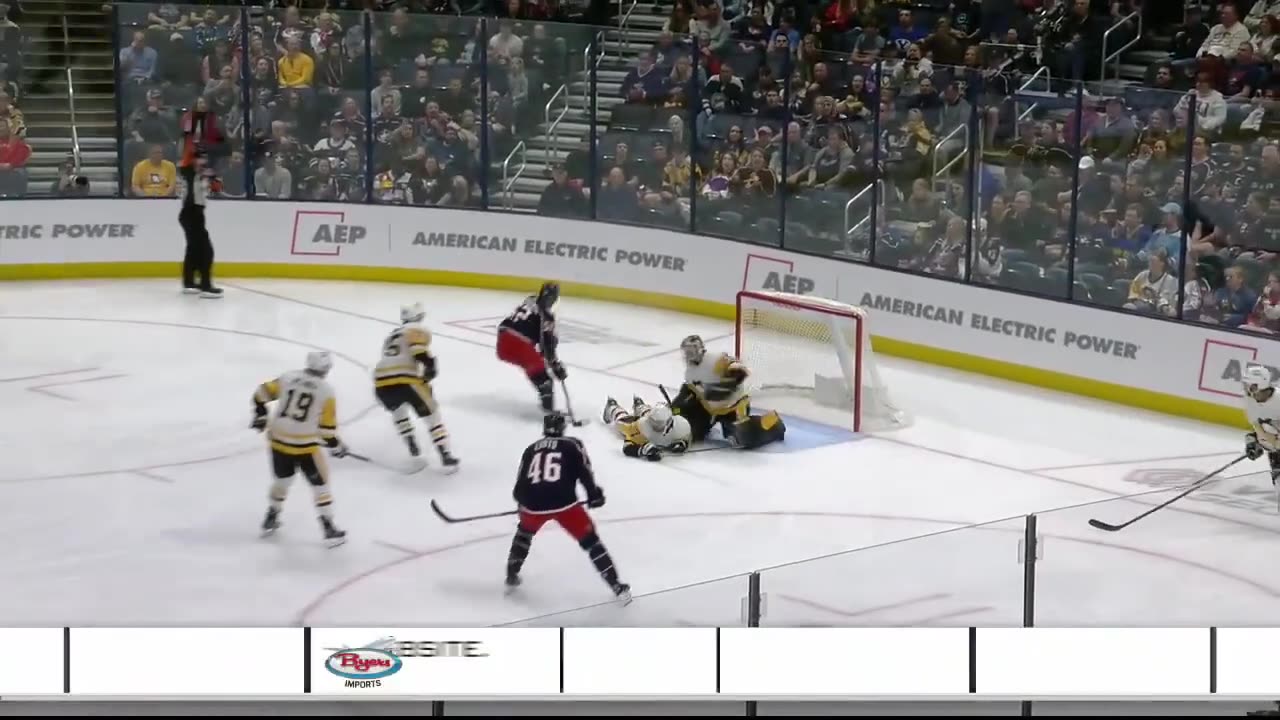 Penguins - Blue Jackets 413 NHL Highlights 2023