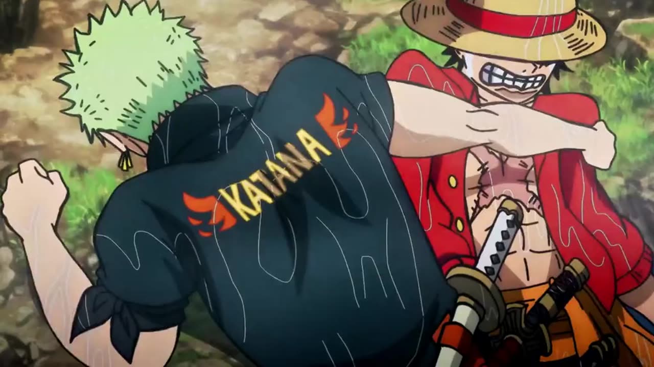 luffy and zoro one piece fans comment please #onepiece #anime #shortvideo