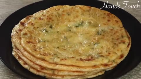 10 Minutes Breakfast with Potato | Easy Potato Recipe | Potato Crepe