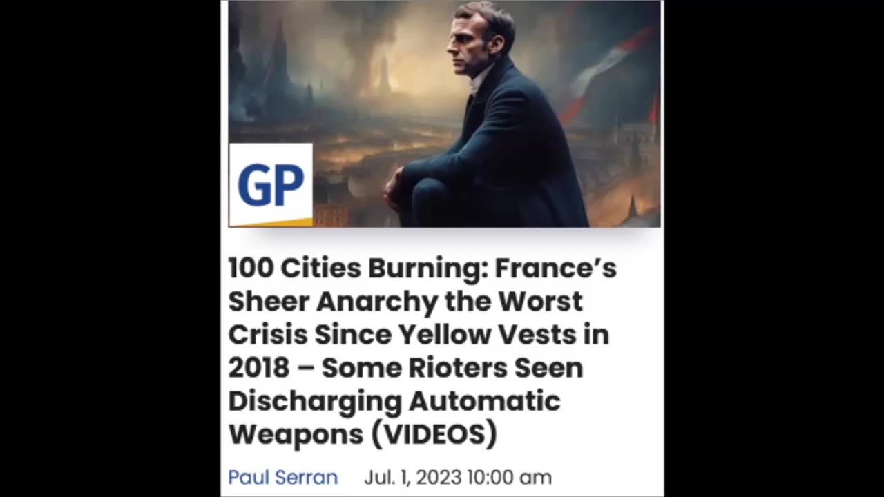 100 Cities on fire