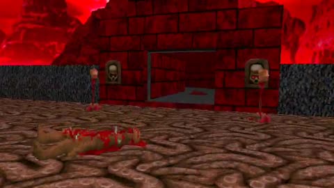 VR Doom - E3M1 Hell Keep - QuestZDoom