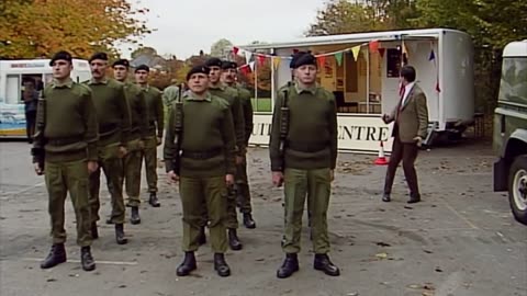 Mr Bean Army Comedy