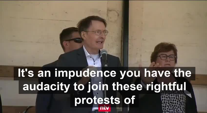 German Minister Of Health Propaganda Insults And Ridicules Healthcare Workers Who Rejected 3+ Jabs