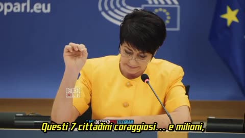 Christine Anderson, Eurodiputada de la canta a las élites!