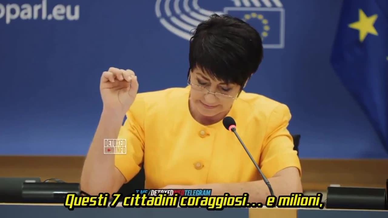 Christine Anderson, Eurodiputada de la canta a las élites!