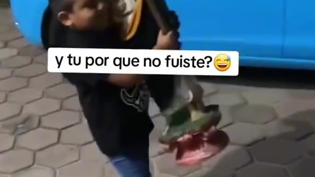 Y tu por que no fuiste ?😅