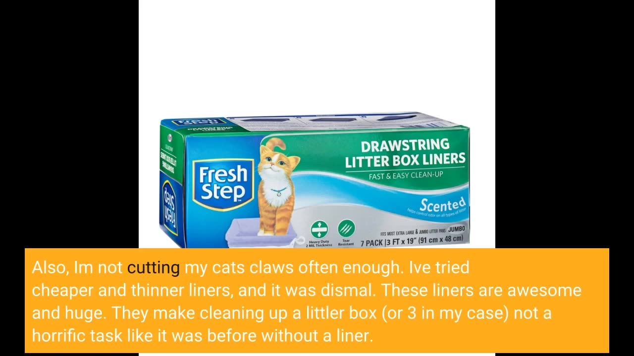 Jonny #Cat Heavy Duty Jumbo Tear-Resistant #Litter Box-Overview