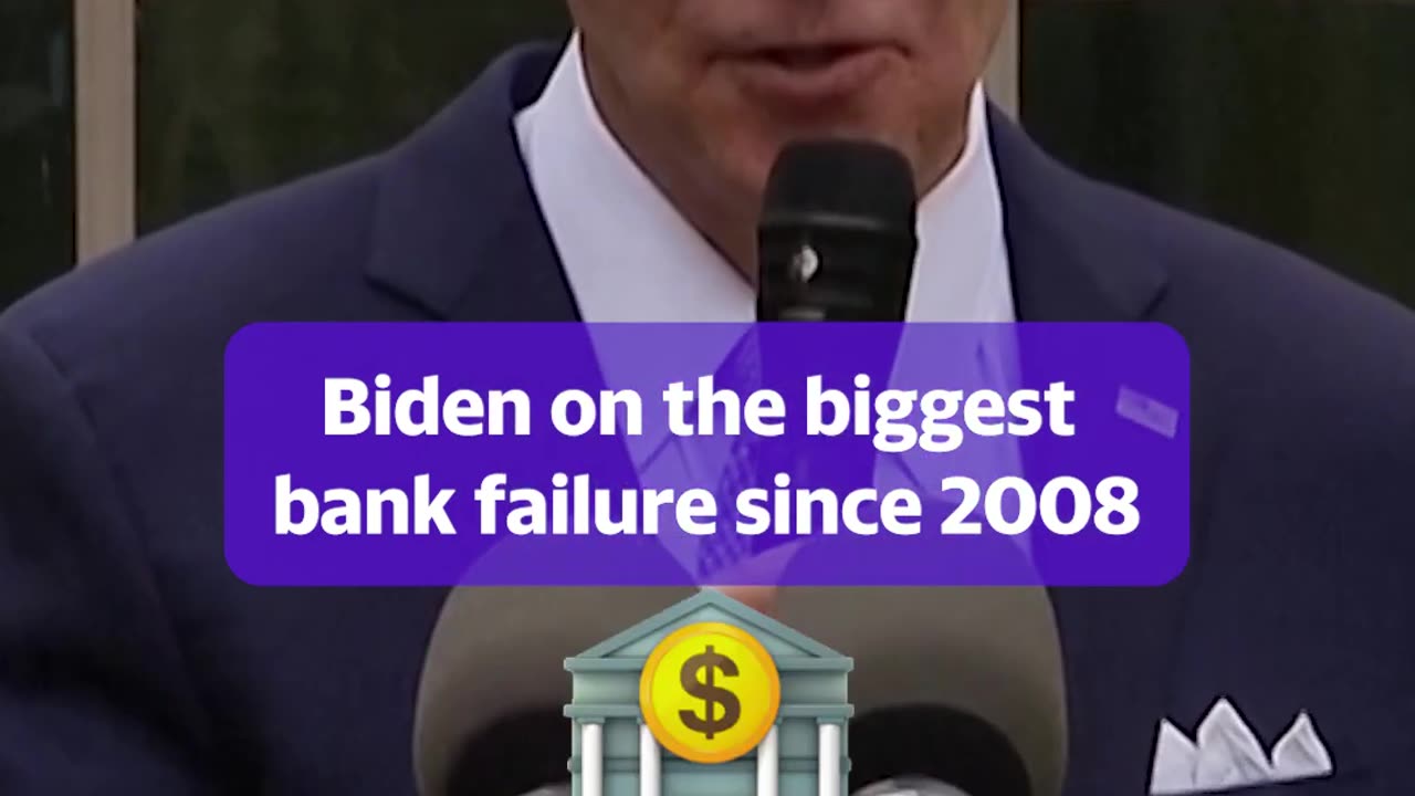 Biden on the biggest bank failure since 2008