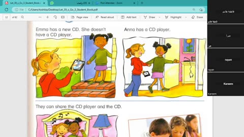 sentences and reading