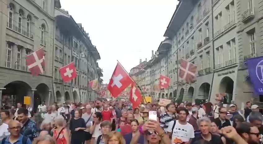 瑞士人民也站起來了！