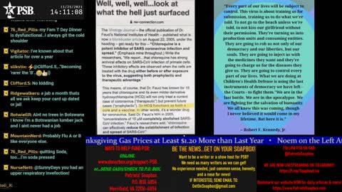 2021-11-25 13:00 EST - You Don't Say: with Nurse Nett, No Regerts, Maj WTF & more
