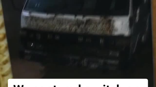 A ghost cut on camera😲😲