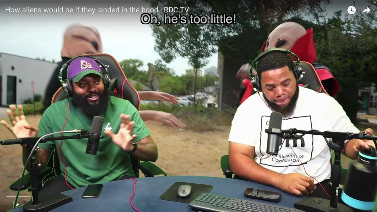 INTHECLUTCH REACTS TO HOW ALIENS WOULD BE IF THEY LANDED IN THE HOOD RDC TV