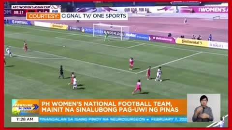 Women's Football team,balik-Pilipinas na