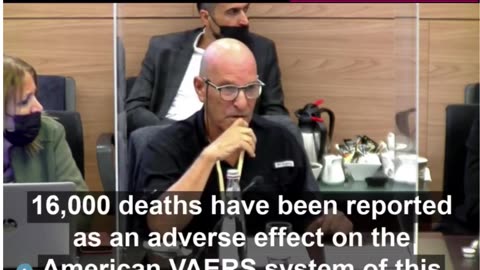 נציג משרד הבריאות טוען שלא מכיר את דיווחי התמותה מהחיסונים במערכת האמריקאית הרשמית