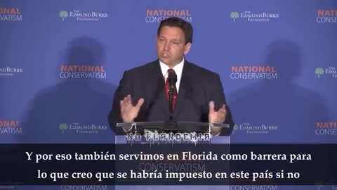 "FLORIDA" GOBERNADOR DE SANTIS RECHAZA A LAS ÉLITES, ESAS QUE CREARON EL COVID.