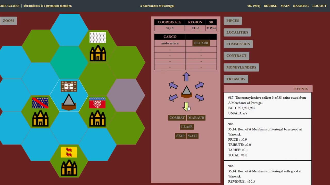 1-4: trade expands to Britain and Umayya campaigns against barbarians in northern Africa