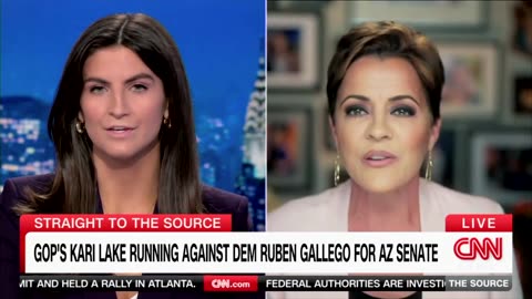 WATCH: Kari Lake SPARS with CNN's Katilan Collins