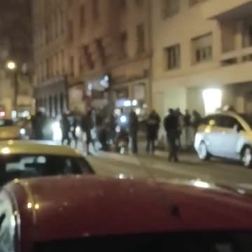 LYON France, Images of a regime that can only hold on by using the most brutal violence (Mar 19, 2023)