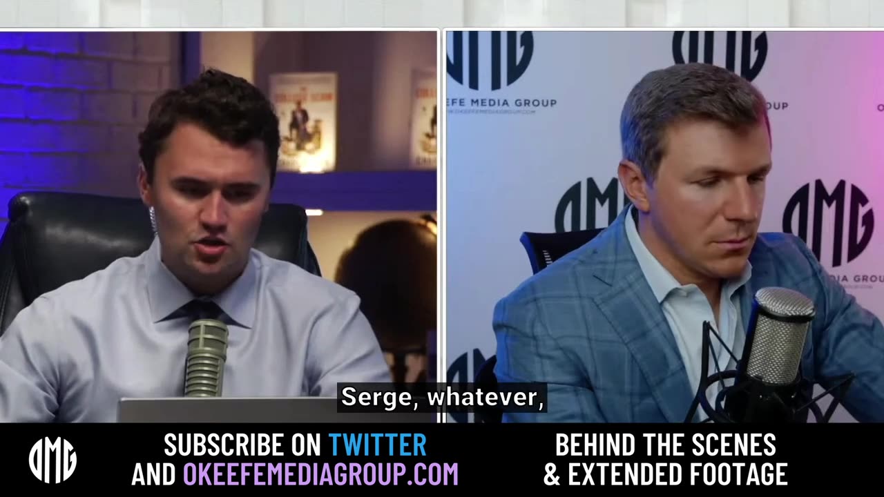 Charlie Kirk and James O’Keefe Analyze the BlackRock exposè