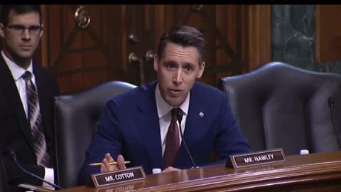 Hawley Smashes Another Biden Radical.