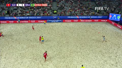 Switzerland v Brazil FIFA Beach Soccer World Cup 2021 Match Highlights