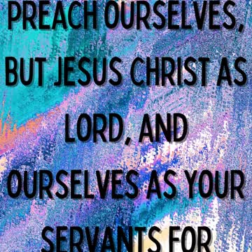 2 Corinthians 4:5 #shorts