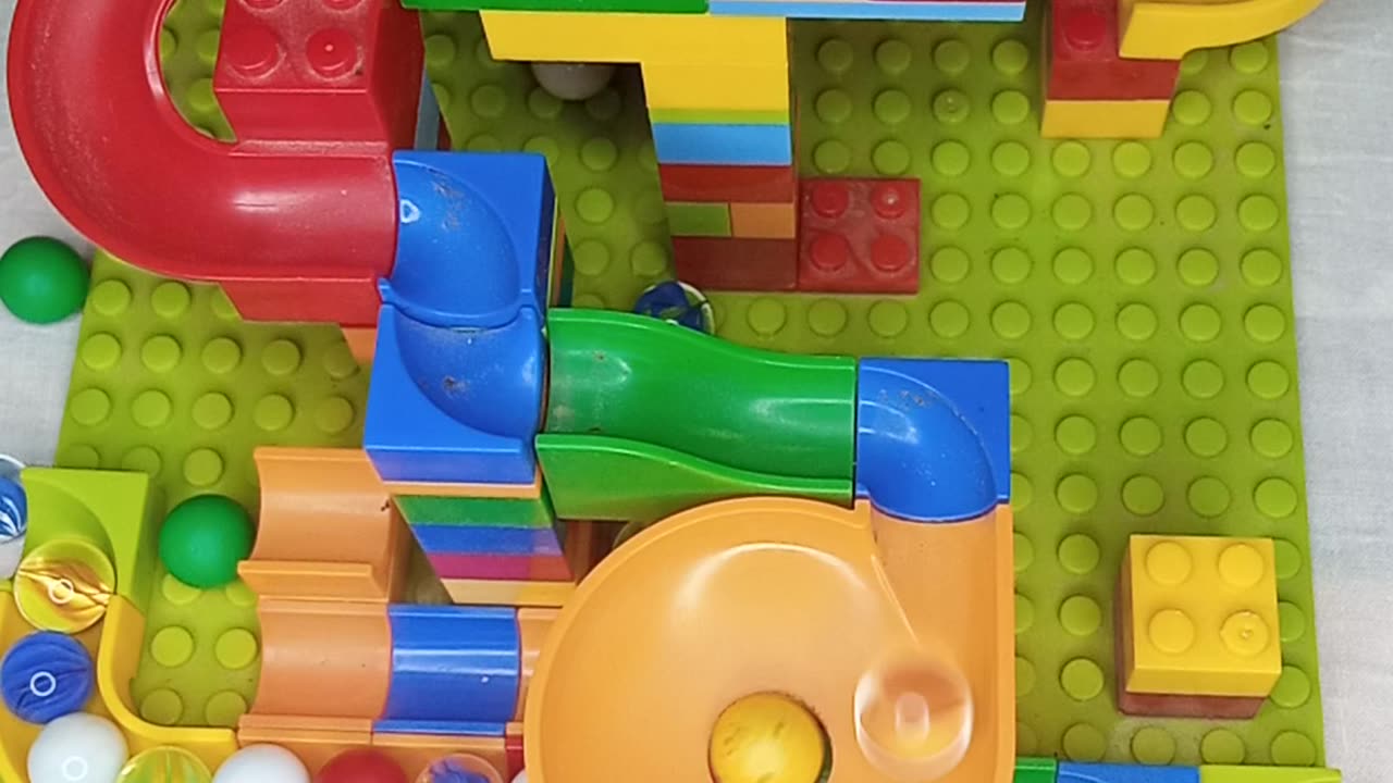 Marble Run how to become marble run game and building #marbleasmr #satisfying #marblerun #run
