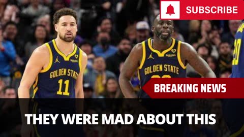 Klay Thompson And Draymond Green Were Not Happy With This Warriors Decision