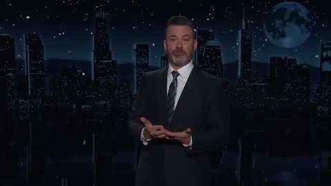 il burattino sionista Jimmy Kimmel, inizia a piangere nel suo show