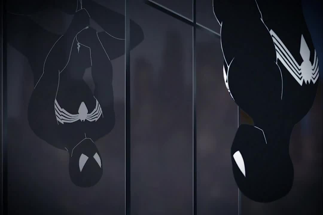 Spider-Man 3 Venom Transformation Suit Scene Animated