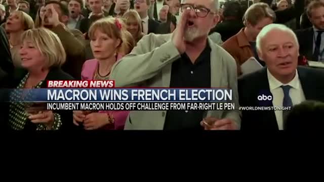 PRESIDENT EMMANUELMACRON WINSFRENCH ELECTION