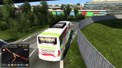 Ets2 Bangladeshi map gameplay | bus simulator Bangladesh gameplay |