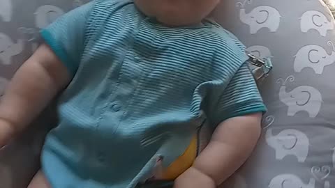 Cutest baby alive laughs at tickles "I got your nipples!"
