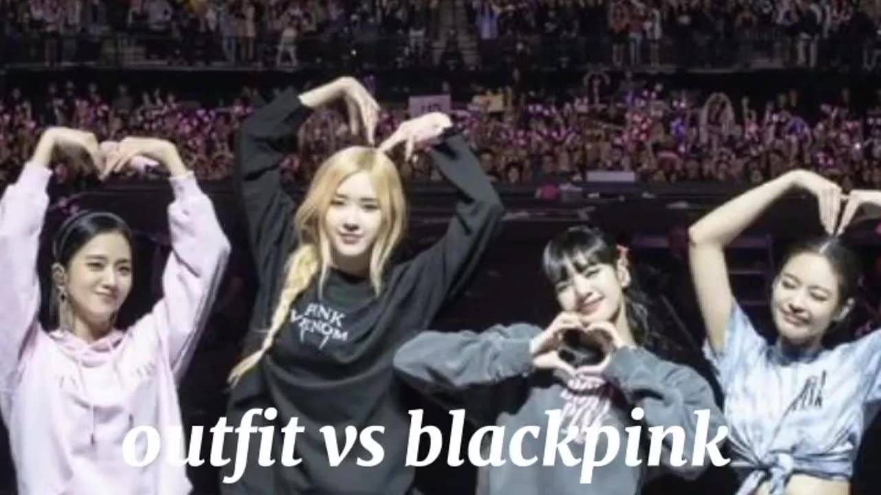 Outfit VS Blackpink Wearing them