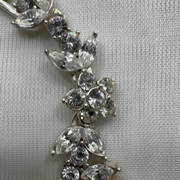 Crystal Bracelet. Made with Swarovski Crystals. Party. Bridal. Banquet. Gift
