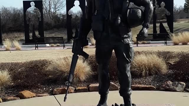 Broken Arrow Oklahoma Veterans Memorial January 9th, 2023