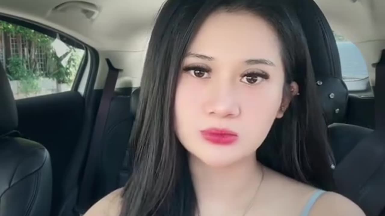 singing video in the car